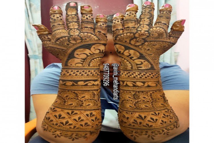 Avini Mehandi and Nail arts in Salem - Salem Ads
